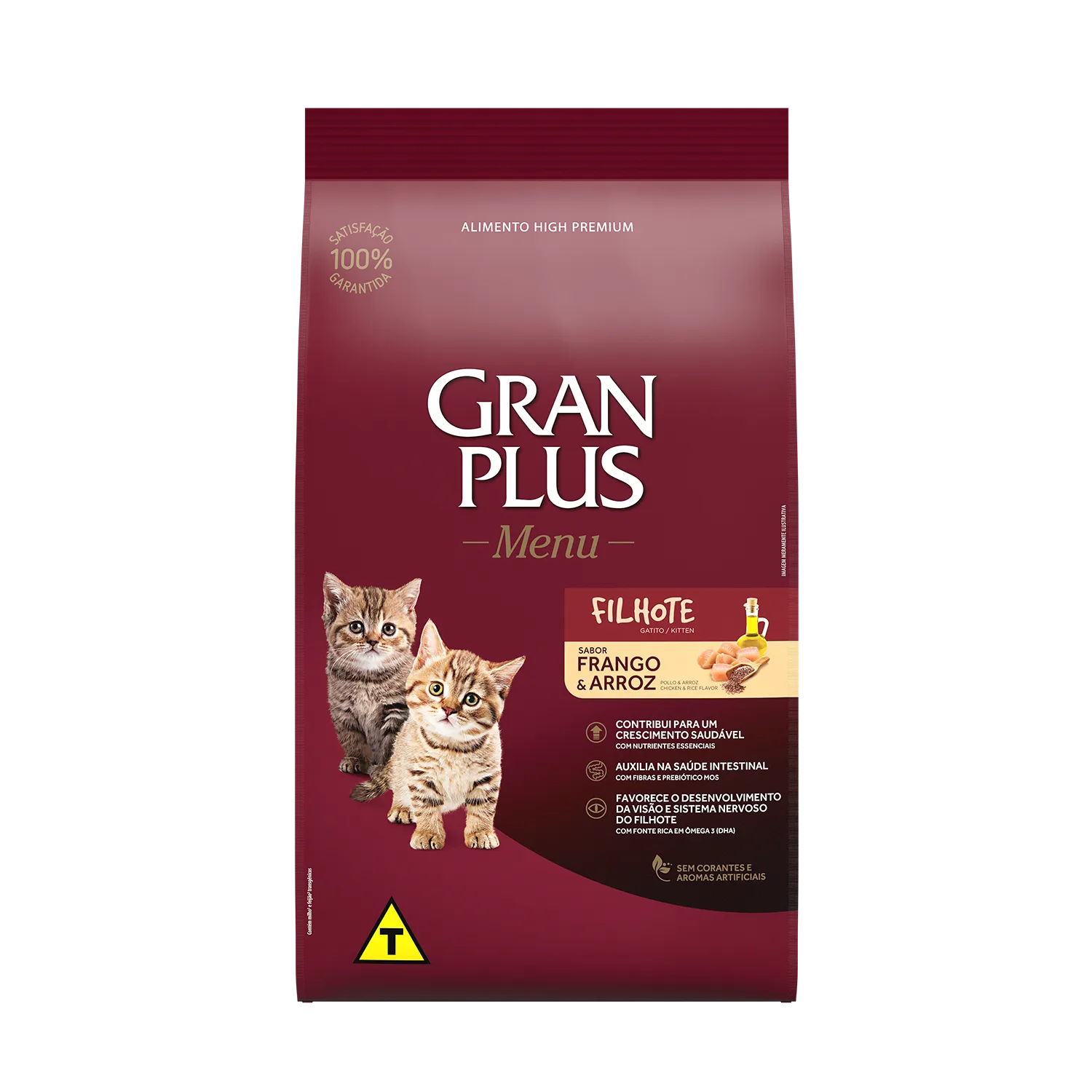 GranPlus Menu Gato Filhote Frango e Arroz 10kg