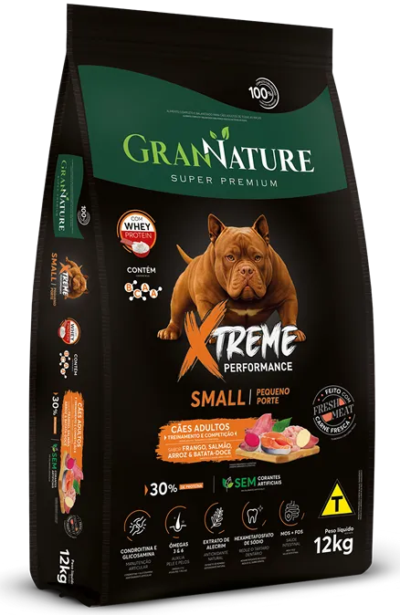 GranNature Xtreme Performance Adultos Small 12kg
