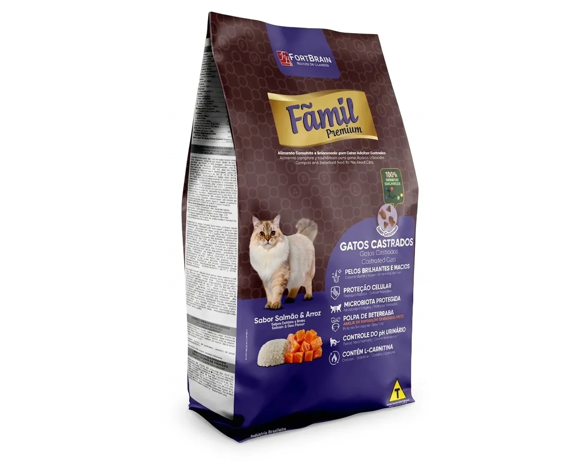 Famil Premium Gatos Castrados 10kg - Imagem 2