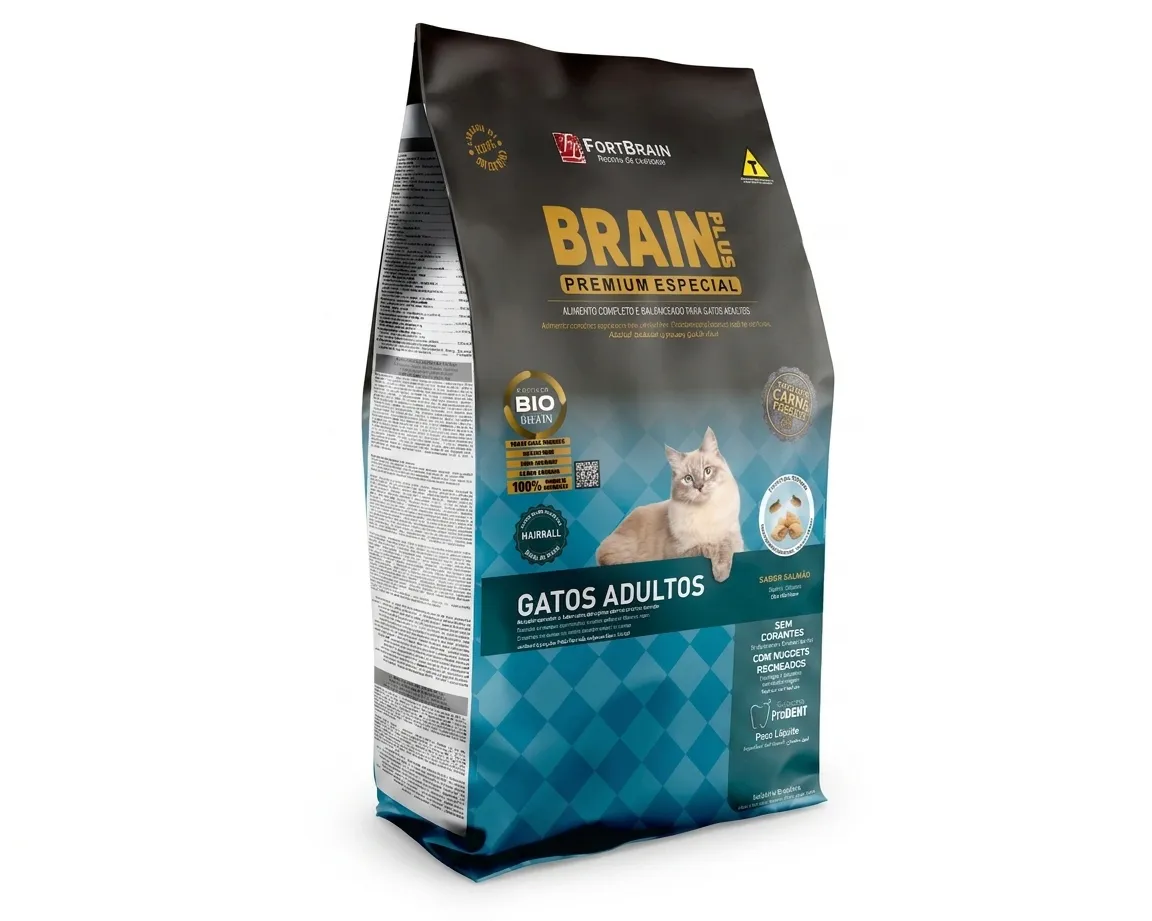 Brain Plus Gatos Salmão 10kg - Imagem 2