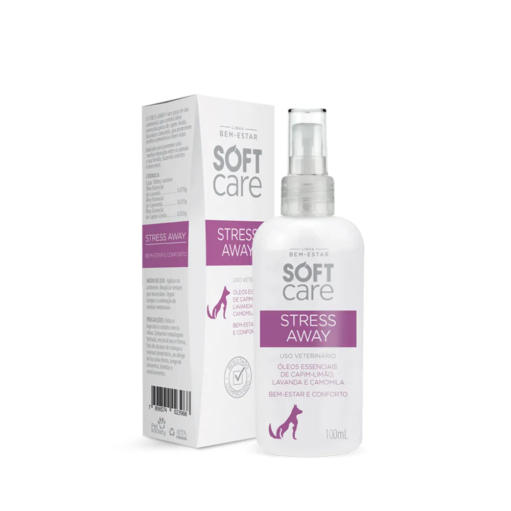 Spray Stress Away Soft Care Pet Society 100ml